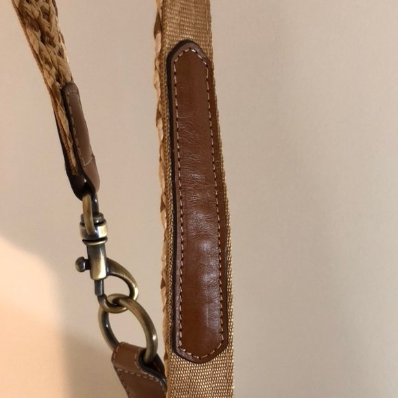 Eric Javits Handbag Shoulderbag Straw Zipper NWT - Picture 5 of 16